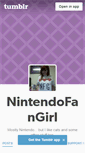Mobile Screenshot of nintendofangirl.com